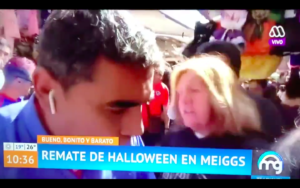 VIDEO | Ya es moda: Mucho Gusto vuelve a ser víctima de transeúnte que exigió la salida de Paty Maldonado