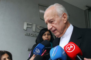 Obispo Gonzalo Duarte se retiró de Fiscalía de Rancagua sin prestar declaración