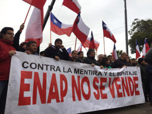 Trabajadores de ENAP inician paro en protesta por acusaciones contra la empresa