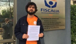 Candidato del Movimiento Gremialista FEUC pidió a la Fiscalía investigar denuncia de abuso en su contra