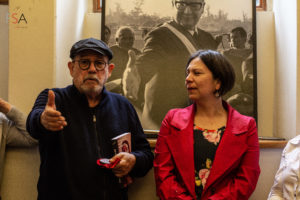 Silvio Rodríguez recibe medalla Salvador Allende por 