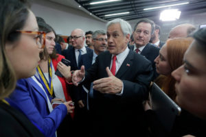 Piñera criticó revés que sufrió proyecto Aula Segura en comisión del Senado