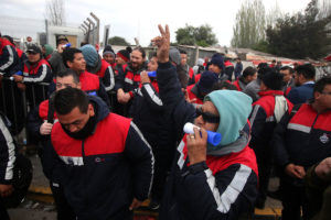 Se cumplen siete días de movilización de los trabajadores de Subus