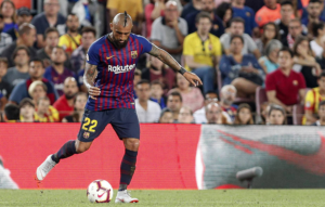 VIDEO | El cabezazo de Vidal en la goleada del Barcelona frente al Real Madrid