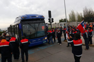 Diez conductores de Subus detenidos por apedrear máquinas que no fueron a huelga