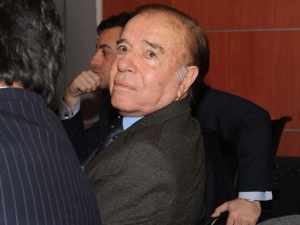 PDI autorizó ingreso a Chile del ex Presidente Carlos Menem