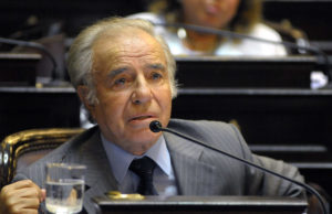 Tribunal autoriza a Carlos Menem a viajar a Chile a ver a su hijo enfermo