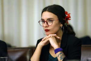 Camila Vallejo por Aula Segura: 