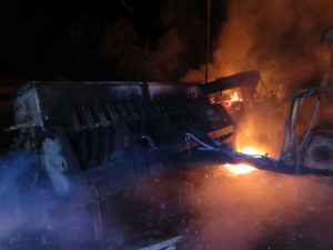 Al menos 6 atentados incendiarios en últimas horas en zona del conflicto mapuche