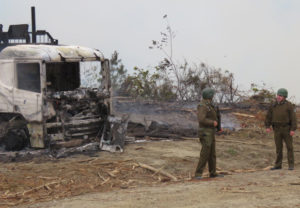 Nuevo atentado incendiario en Curanilahue: CAM dejó panfletos por Catrillanca
