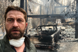 Incendios en California: Gerard Butler muestra cómo las llamas consumieron su casa en Malibú