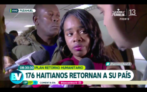 VIDEO | Hacen pebre a Bienvenidos y su notero por esta entrevista a inmigrante que se fue de Chile