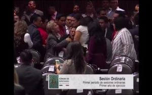 VIDEO | El registro da la vuelta al mundo: diputada mexicana se entera de la muerte de su hija en plena sesión