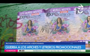 La cruzada de Providencia para eliminar los afiches ilegales de la vía pública