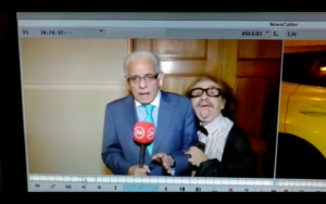VIDEO | Diputado Florcita Alarcón irrumpió en pleno despacho de Fidel Oyarzo para 24 Horas