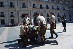Al menos tres personas detenidas por nueva manifestación en La Moneda