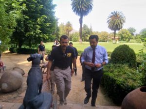 PDI encontró nuevas esculturas y piezas robadas en fundo de Raúl Schüler