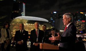 Piñera tras breve encuentro con Vladimir Putin: 