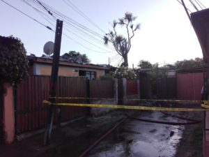 Ciudadanos haitianos fallecieron en incendio que se generó en vivienda de Estación Central