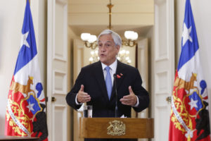 Piñera envía mensaje de fin de año y destaca que 