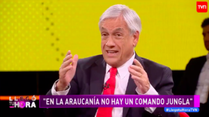 VIDEO | El momento en que Piñera asegura que las tanquetas en La Araucanía 