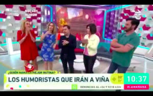 VIDEO | Fail evidente del matinal de Chilevisión deja al descubierto que el programa navideño era grabado y no en vivo