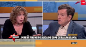 Carlos Larraín dice que Catrillanca murió “de noche en confuso incidente” y recibe respuesta en vivo de ex ministra Hardy
