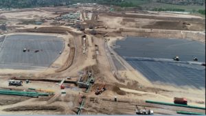 Proyecto de construcción de reservas de agua para emergencias presenta un 53% de avance