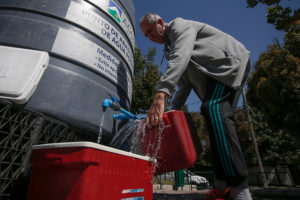Anuncian simulacro de corte general de agua potable en Región Metropolitana