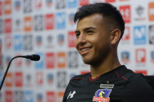 José Aguilera, juvenil de Colo Colo: 
