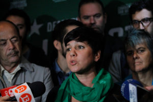 Javiera Parada, candidata a presidenta de RD: 