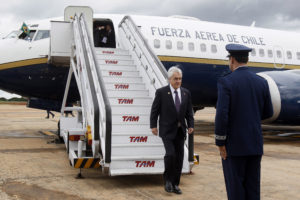 Piñera adelanta regreso a Santiago desde Magallanes en medio de solicitudes de renuncia a Chadwick