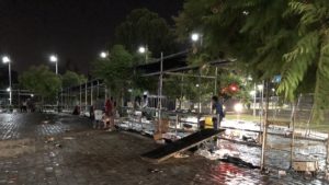 VIDEOS | Fiesta de Año Nuevo en Movistar Arena termina con saqueo de alcohol
