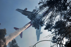 Avión ruso con estanque de 13 mil litros llegará a combatir incendios forestales