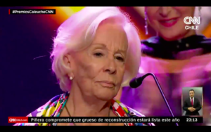 VIDEO | Los minutos más emotivos de los Premios Caleuche con el reconocimiento a la trayectoria a Delfina Guzmán