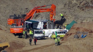 Equipos de rescate encuentran sin vida a Julen, el niño que cayó a un pozo en España