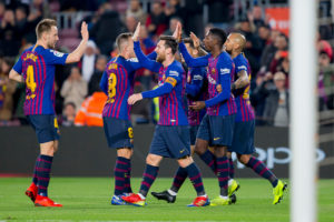 Arturo Vidal y el Barcelona celebran: denuncia del Levante fue rechazada