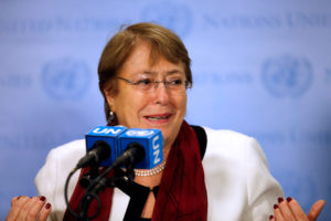 Venezuela: Bachelet condena 