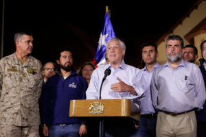 Sebastián Piñera en el norte: 