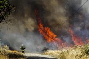Alcalde de Cochrane ante descontrolado incendio: 