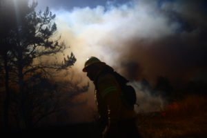 Conaf reporta 16 incendios activos durante este viernes