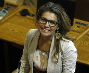 Andrea Molina evidencia su molestia con la UDI tras perder la elección: 