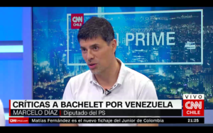 VIDEO | “La media perso”: particular frase en TV de Marcelo Díaz a la UDI tras nuevo emplazamiento a Bachelet por Venezuela
