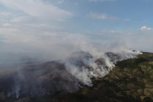 Aysén: autoridades informan que incendio está contenido y sin avance
