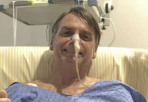 El mensaje de Bolsonaro en medio de posible diagnóstico de neuomonía tras operación