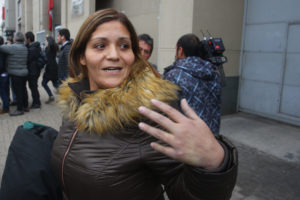 Katherine Orellana fue detenida en plena feria de Rancagua por un control pendiente