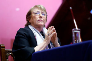 Bachelet informó de 