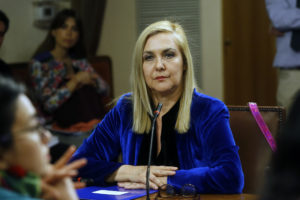 Pamela Jiles acusa a gobernadora del Maipo de no autorizar marcha feminista en San Bernardo