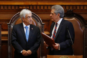 Piñera anuncia reforma al Tribunal Constitucional en 2019 tras críticas de la Corte Suprema