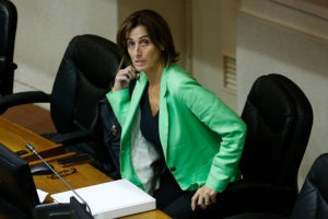 Marcela Cubillos y bots de apoyo a Admisión Justa: 